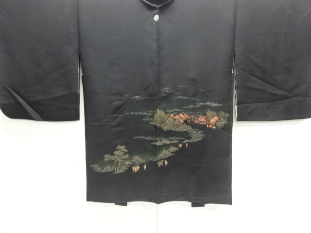 JAPANESE HAORI / WOVEN SCENERY